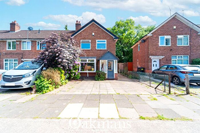 2 Bedroom Semi-detached House For Sale In Burnel Road, Birmingham, West Midlands, B29
