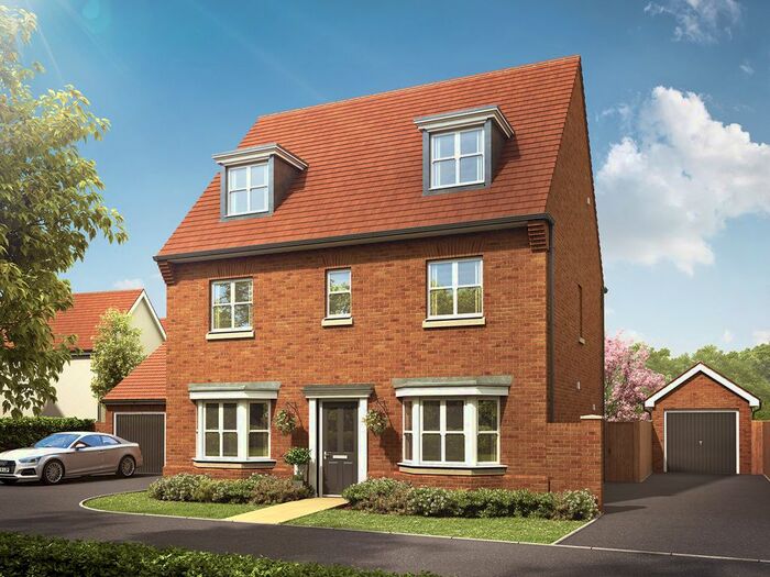 5 Bedroom Detached House For Sale In "The Newton" At Clover Drive, Chelmsford, CM1