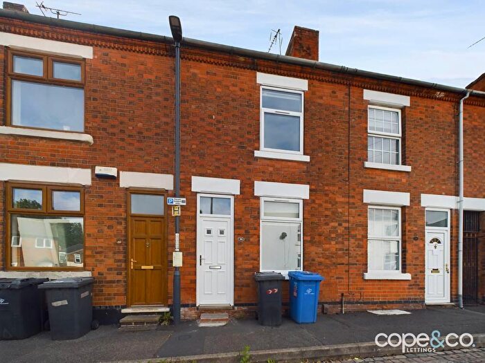 2 Bedroom Terraced House To Rent In Warwick Street, Derby, Derbyshire, DE24