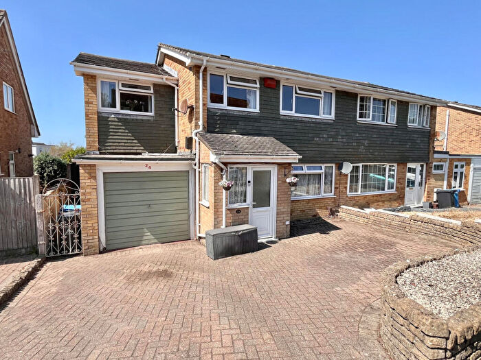 4 Bedroom Semi Detached House For Sale In Scarf Road, Canford Heath, Poole, BH17