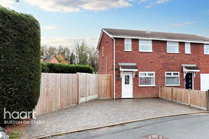 2 Bedroom Semi-Detached House For Sale In Duchy Close, Burton-On-Trent, DE13
