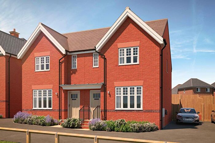 3 Bedroom Semi Detached House For Sale In "The Kilburn" At Off Etwall Road, Kensey Road, Mickleover, DE3
