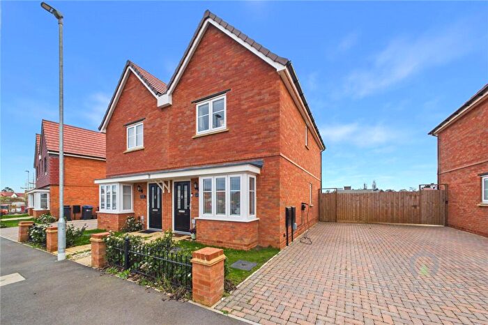 2 Bedroom Semi Detached House For Sale In Marsh Harrier Way, Wootton, Northampton, Northamptonshire, NN4
