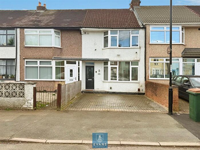 2 Bedroom Terraced House For Sale In Telfer Road, Radford, Coventry, CV6