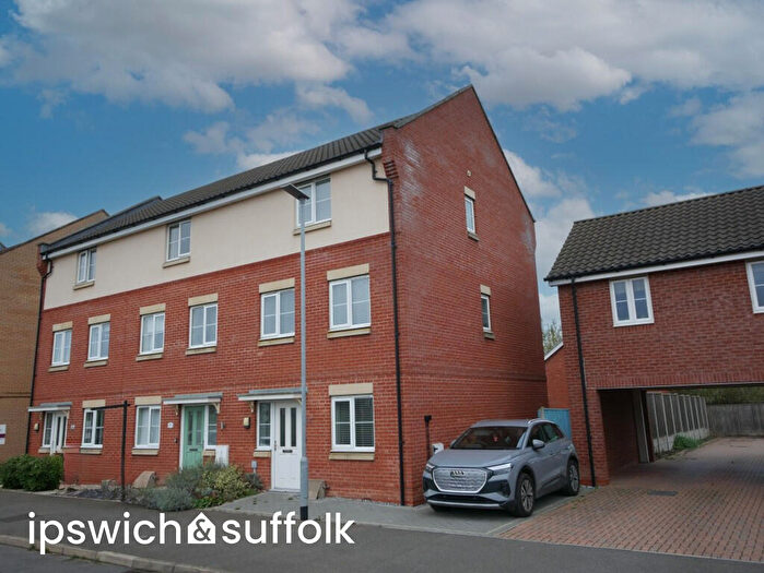 4 Bedroom Semi-Detached House For Sale In Great Blakenham, Ipswich, Suffolk, IP6