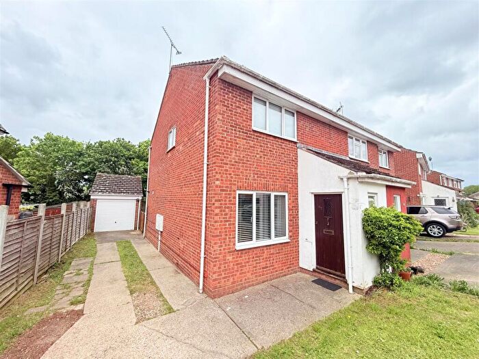 2 Bedroom Semi-Detached House For Sale In Ludbrook Close, Needham Market, Ipswich, IP6