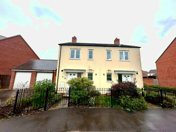 2 Bedroom Semi-Detached House To Rent In Boulmer Avenue Kingsway, Quedgeley, Gloucester, Gloucestershire, GL2