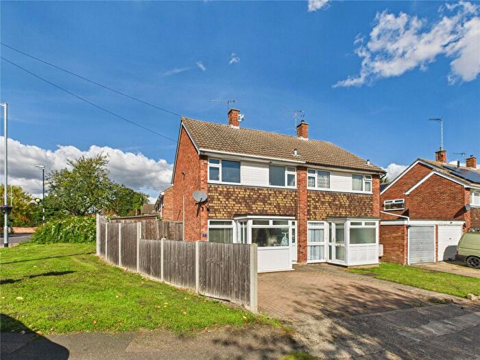 2 Bedroom Semi-Detached House For Sale In Walnut Tree Close, Bramford, Ipswich, Suffolk, IP8