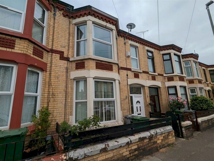 3 Bedroom Terraced House To Rent In York Road Wallasey Wirral, CH44