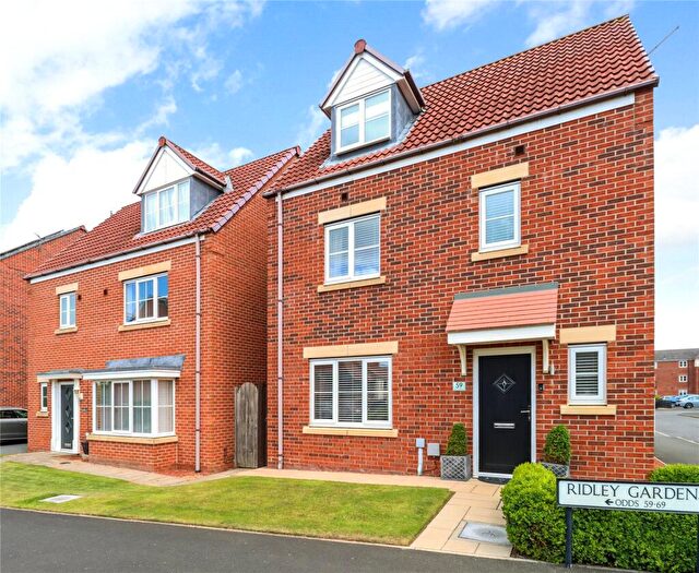 4 Bedroom Detached House For Sale In Ridley Gardens, Shiremoor, Newcastle Upon Tyne, Tyne And Wear, NE27