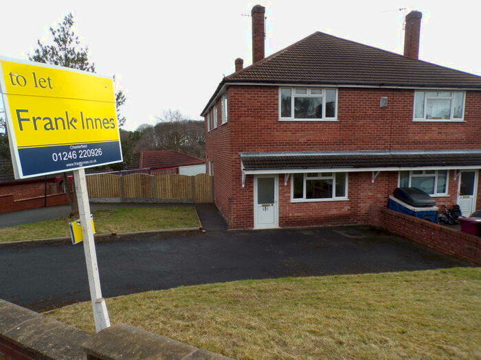 3 Bedroom Semi-Detached House To Rent In Windsor Drive, Wingerworth, S42