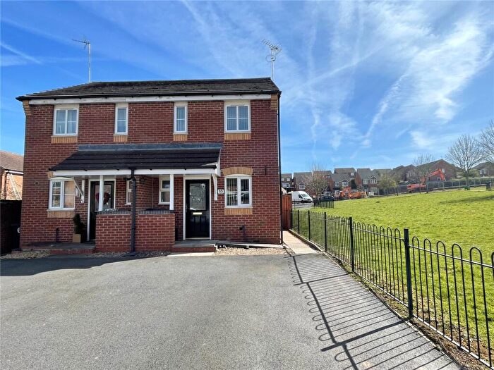 2 Bedroom Semi-Detached House To Rent In Bracken Road, Shirebrook, Nottinghamshire, NG20