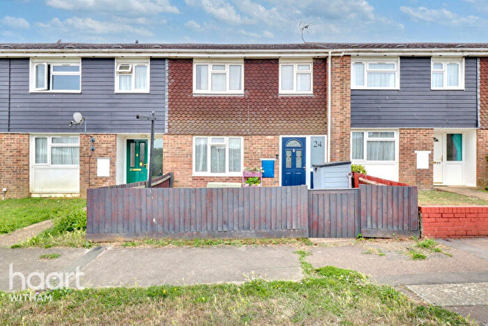 3 Bedroom Terraced House For Sale In Brent Close, Witham, CM8