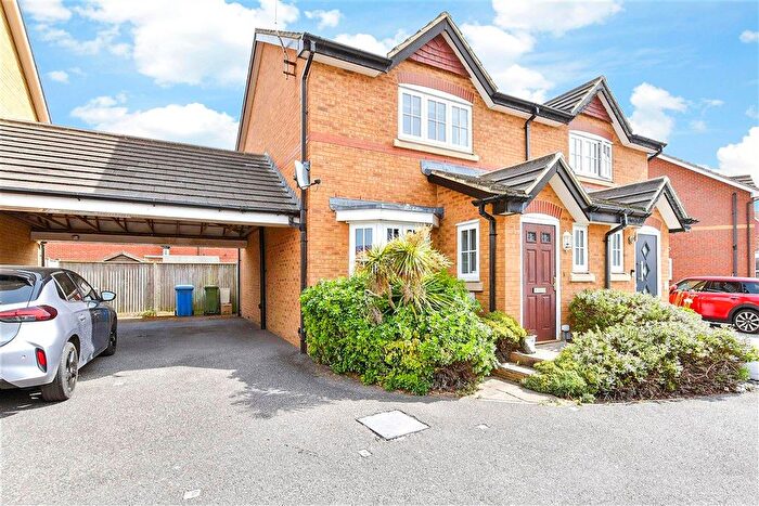 3 Bedroom Semi-Detached House For Sale In Larch End, Minster On Sea, Sheerness, Kent, ME12