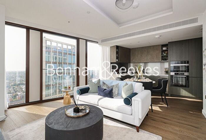 3 Bedroom Flat To Rent In Carnation Way, One Thames City, SW8