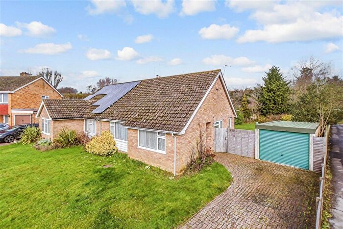 2 Bedroom Semi Detached Bungalow For Sale In Iden Crescent, Staplehurst, Tonbridge, Kent, TN12