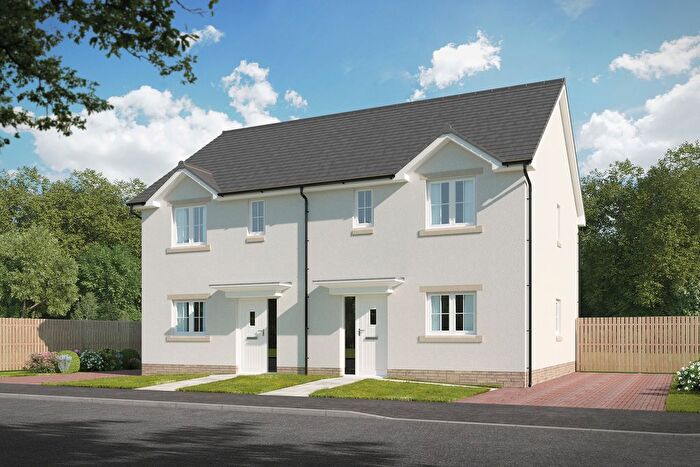 3 Bedroom Semi Detached House For Sale In "The Gailes" At Main Street, Newmains, ML2