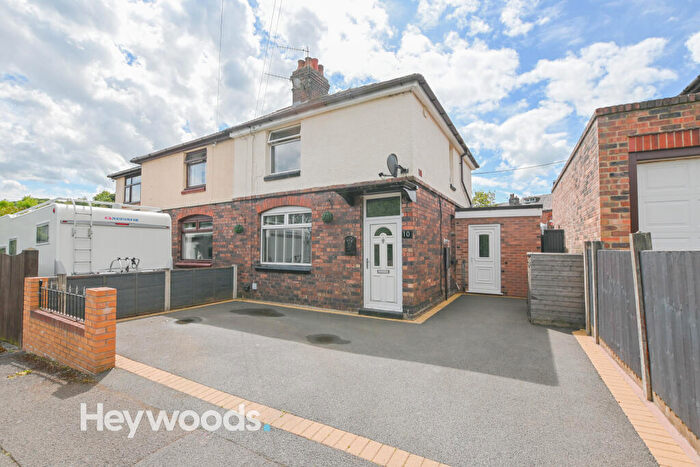 2 Bedroom Semi-Detached House For Sale In Farmers Bank, Silverdale, Newcastle-under-Lyme, ST5