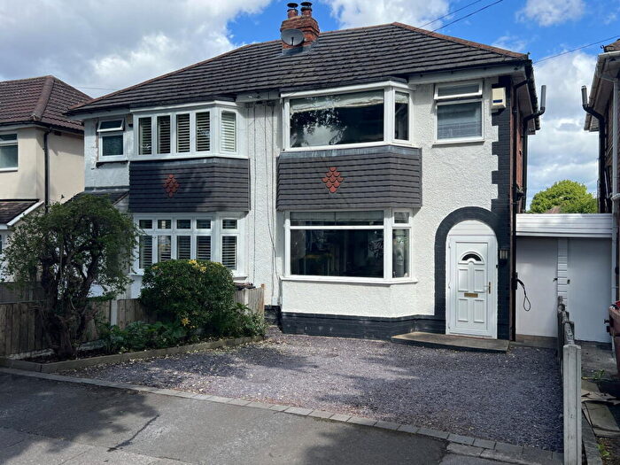 2 Bedroom Semi-Detached House For Sale In Cranes Park Road, Birmingham, West Midlands, B26