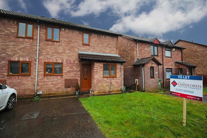 2 Bedroom Semi-Detached House To Rent In Silverton Drive, Cross Inn, CF72