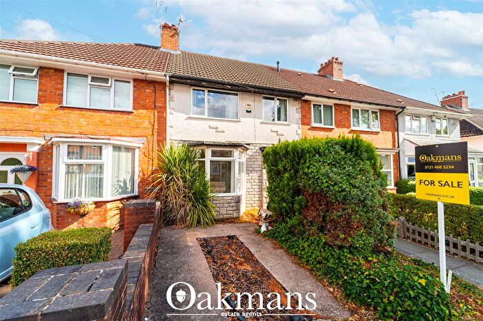 3 Bedroom Terraced House For Sale In Brentford Road, Birmingham, West Midlands, B14
