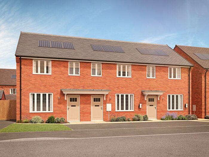 3 Bedroom Terraced House For Sale In "The Oahstone" At Off Martley Road, Worcester, WR2