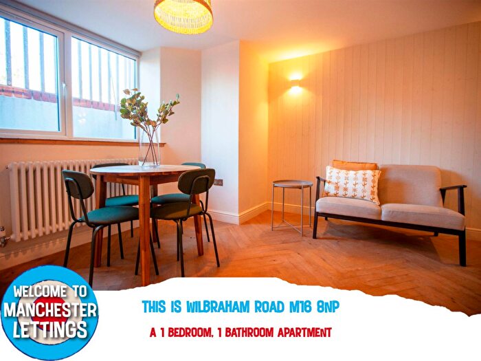 1 Bedroom House To Rent In Wilbraham Road Manchester, M16