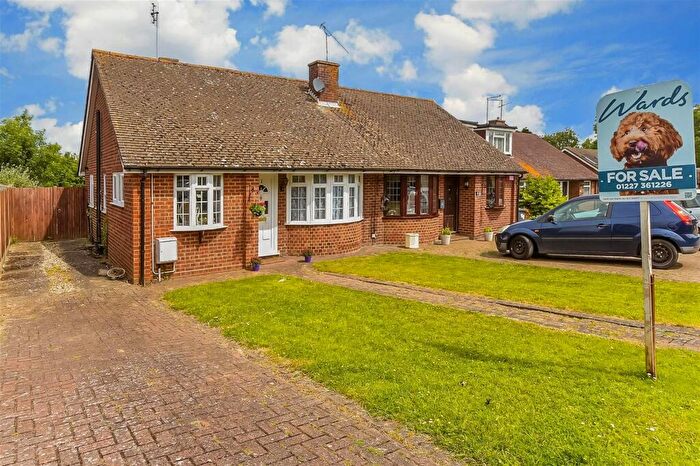 2 Bedroom Semi-Detached Bungalow For Sale In Albion Close, Herne Bay, Kent, CT6