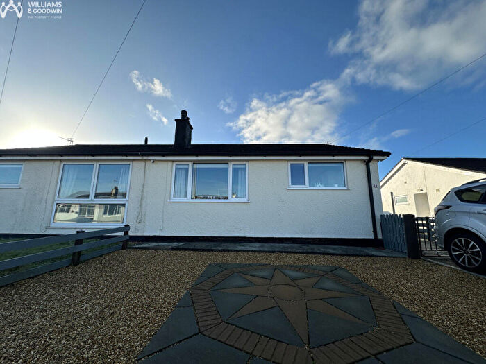 2 Bedroom Semi-Detached Bungalow For Sale In Tyn Rhos Estate, Gaerwen, Anglesey, LL60