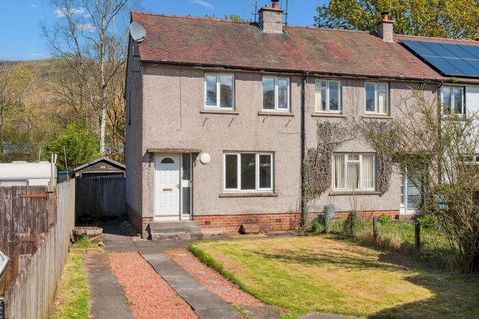 2 Bedroom End Of Terrace House For Sale In Dumbrock Crescent, Strathblane, Stirlingshire, G63