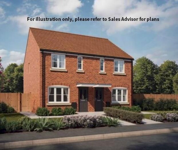 2 Bedroom Semi-Detached House For Sale In Plot Orchard Mews "Type " - % Share, Pershore, WR10