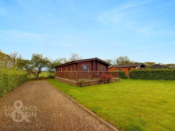 2 Bedroom Chalet For Sale In Langmere Lakes, Old Church Road, Frettenham, Norwich, NR12