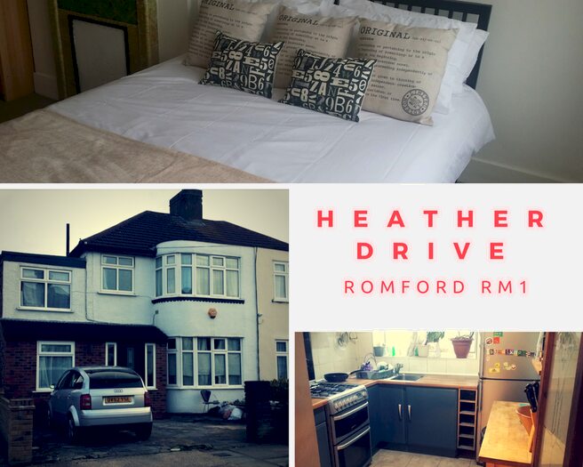 4 Bedroom Semi-Detached House To Rent In Heather Drive, Romford, RM1