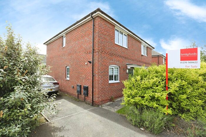 2 Bedroom Semi Detached House For Sale In Bessemer Way, Crewe, Cheshire, CW1