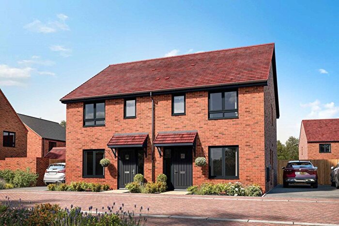 3 Bedroom Semi-Detached House For Sale In "The Brambleford - Plot " At Charnwood Chase At Swinfen Vale, Charnwood Chase, Sence Valley Road (Off Beveridge Lane), Coalville, LE67