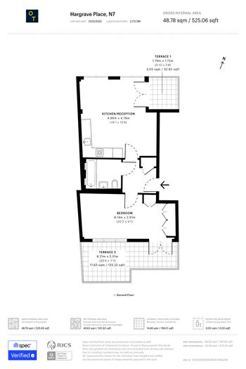 1 Bedroom Flat For Sale In Hargrave Place, Tufnell Park, N7