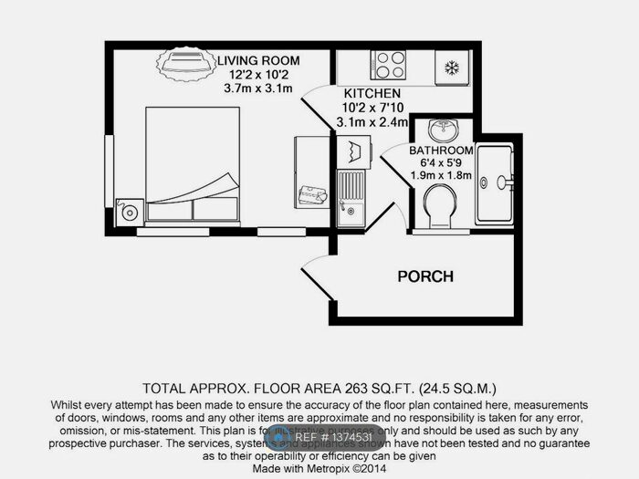 Studio To Rent In Broad Street, Swindon, SN1
