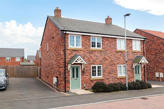 2 Bedroom Semi-Detached House For Sale In Leah Way, Asfordby, Melton Mowbray, LE14
