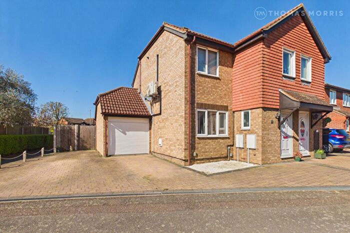 3 Bedroom Semi Detached House For Sale In Tenby Way, Eynesbury, St. Neots, Cambridgeshire, PE19