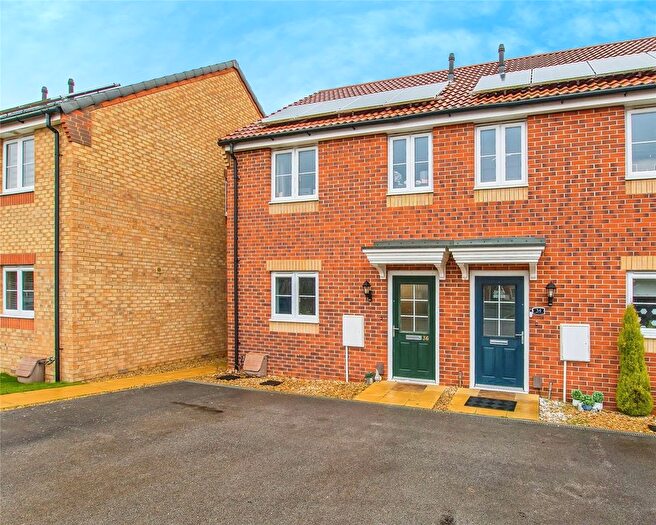 3 Bedroom Semi-Detached House For Sale In Cornflower Close, Whittlesey, Peterborough, Cambridgeshire, PE7