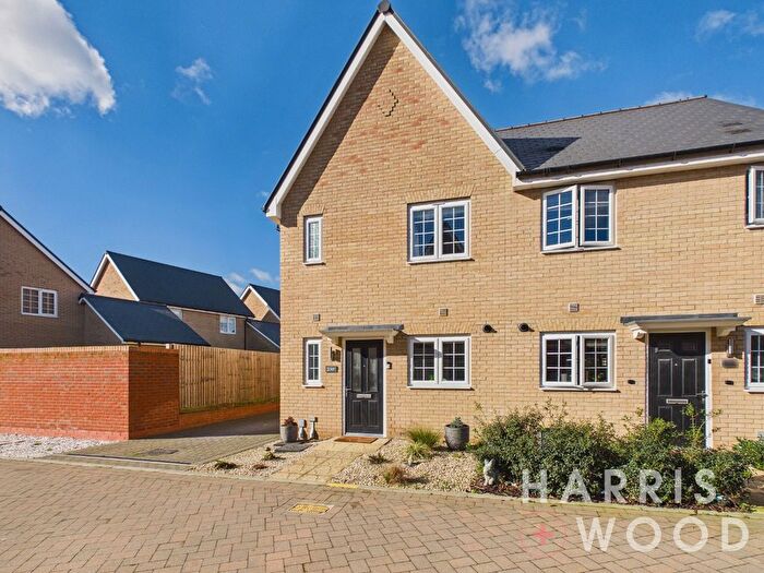 2 Bedroom Semi-Detached House For Sale In Benson Drive, Witham, Essex, CM8