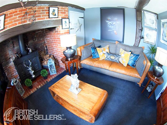 2 Bedroom Semi-Detached House For Sale In Lower Street, Baylham, Ipswich, Suffolk, IP6