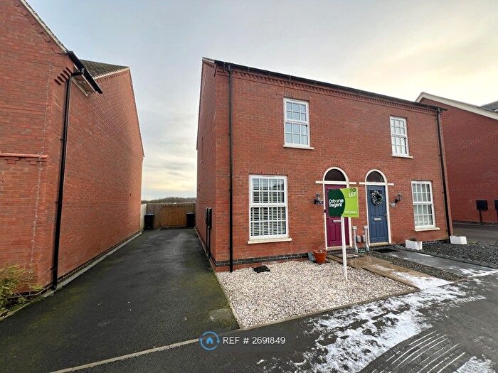2 Bedroom Semi Detached House To Rent In Lee Drive, Houlton, Rugby, CV23