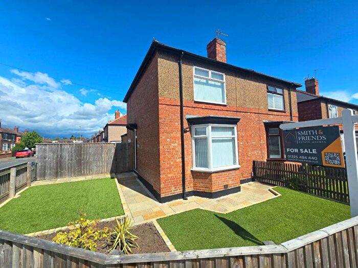 2 Bedroom Semi-Detached House For Sale In Leyburn Road, Darlington, DL1