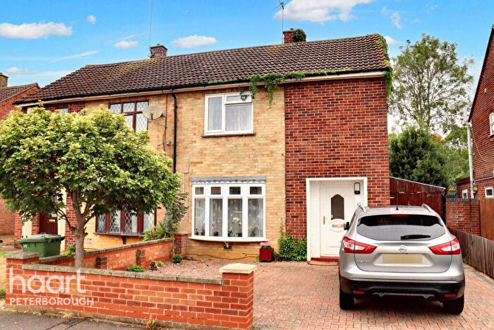 2 Bedroom Semi-Detached House For Sale In Lavender Crescent, Peterborough, PE1