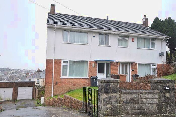 3 Bedroom Semi-Detached House To Rent In Castleton Close, Mannamead, PL3