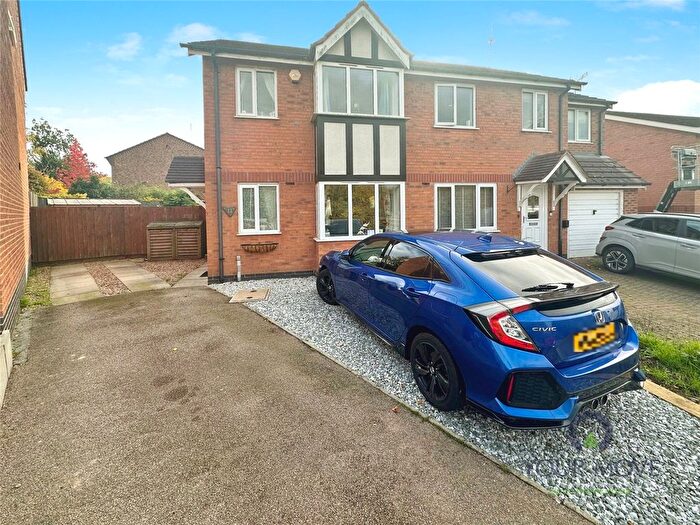 3 Bedroom Semi Detached House For Sale In Machin Drive, Broughton Astley, Leicester, Leicestershire, LE9