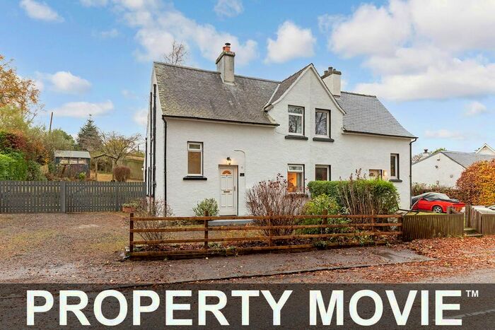 2 Bedroom Semi-Detached House For Sale In Boquhan, Balfron, G63