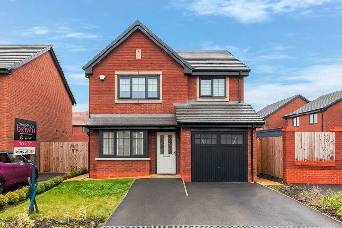 3 Bedroom Detached House To Rent In Blossom Gate Drive, Congleton, CW12