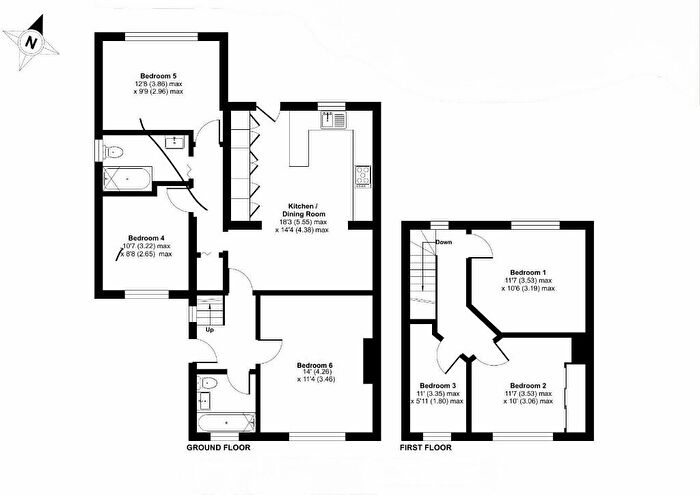 6 Bedroom Semi-Detached House To Rent In Westfield Way, Woking, Surrey, GU22